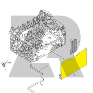 Лоток (крышка) подачи бумаги, Brother™ HL-1112R/DCP-1512R, LEH188002, (o)