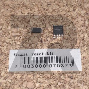 Набор микросхем 25Q16 и 24C16 со сброшенным счетчиком абсорбера для Canon™ PIXMA G1410/G1411 Набор микросхем 25Q16 и 24C16 со сброшенным счетчиком абсорбера для Canon™ PIXMA G1410/G1411