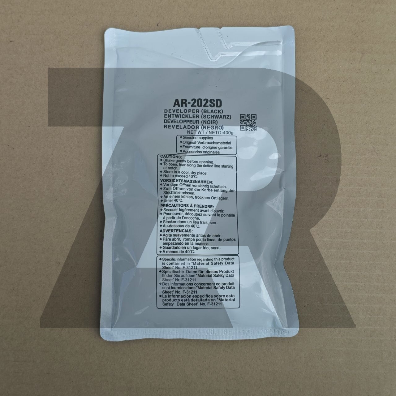 Девелопер Sharp™ AL-1000/AR-162/AR-163/AR-201/AR-206/AR-207/AR-5015/AR-5120/AR-5320, AR202SD, JQ Девелопер Sharp™ AL-1000/AR-162/AR-163/AR-201/AR-206/AR-207/AR-5015/AR-5120/AR-5320, AR202SD, JQ