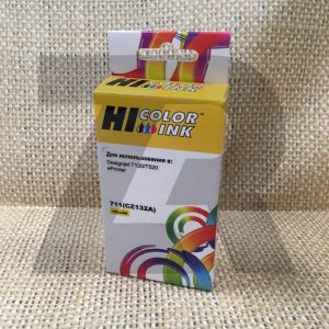 Картридж для принтера, HP™ Designjet T120/T520(711/CZ132A), Yellow, Hi-Black, HB-CZ132A Картридж для принтера, HP™ Designjet T120/T520(711/CZ132A), Yellow, Hi-Black, HB-CZ132A