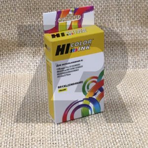 Картридж струйный HP™ OfficeJet Pro 251/276/8100/8600/8610/8615(951XL/CN048AE), Yellow, Hi-Black Картридж струйный HP™ OfficeJet Pro 251/276/8100/8600/8610/8615(951XL/CN048AE), Yellow, Hi-Black