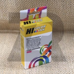 Картридж струйный HP™ 3070/B010/109/110/209/210/C309/310(178/CB324HE), Magenta, CB324HE-HB, Hi-Black Картридж струйный HP™ 3070/B010/109/110/209/210/C309/310(178/CB324HE), Magenta, CB324HE-HB, Hi-Black