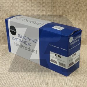 Картридж Canon™ FC-200/210/230/336/100/PC770/780/860/880(E-16), Black, 2k, NetProduct Картридж Canon™ FC-200/210/230/336/100/PC770/780/860/880(E-16), Black, 2k, NetProduct