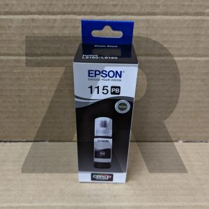 Чернила Epson™ L8160/L8180(C13T07D14A/115_photo_bk/115PB) водорастворимые, фото-черные, T07D14A, (о)